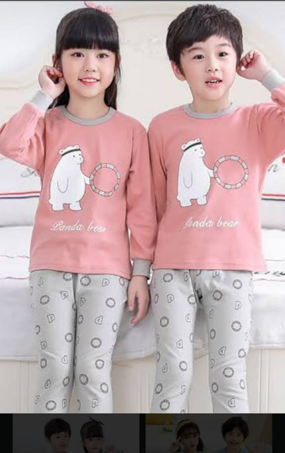 Pink Rabbit Printed Kids Wear (Each)