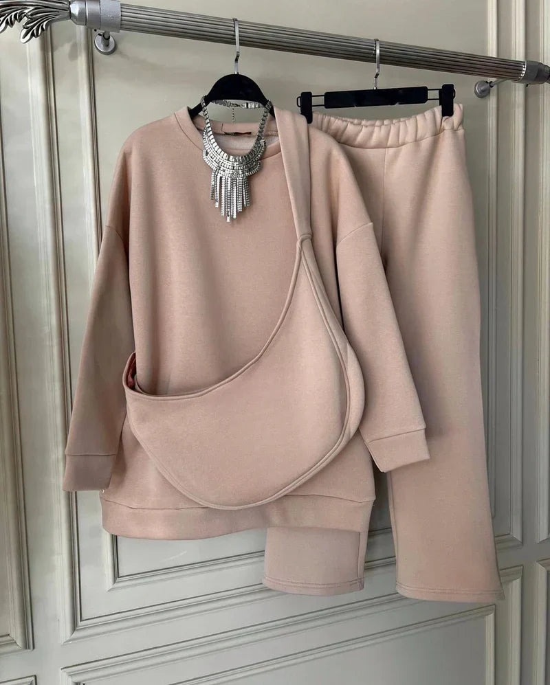 Winter Golden Carryall Co-Ord Set + Bag